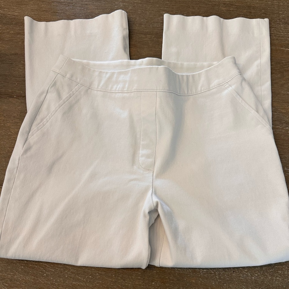 SPANX White Cropped Pants